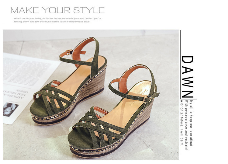 Chaussures été pour femme en Caoutchouc - Ref 3345511 Image 42