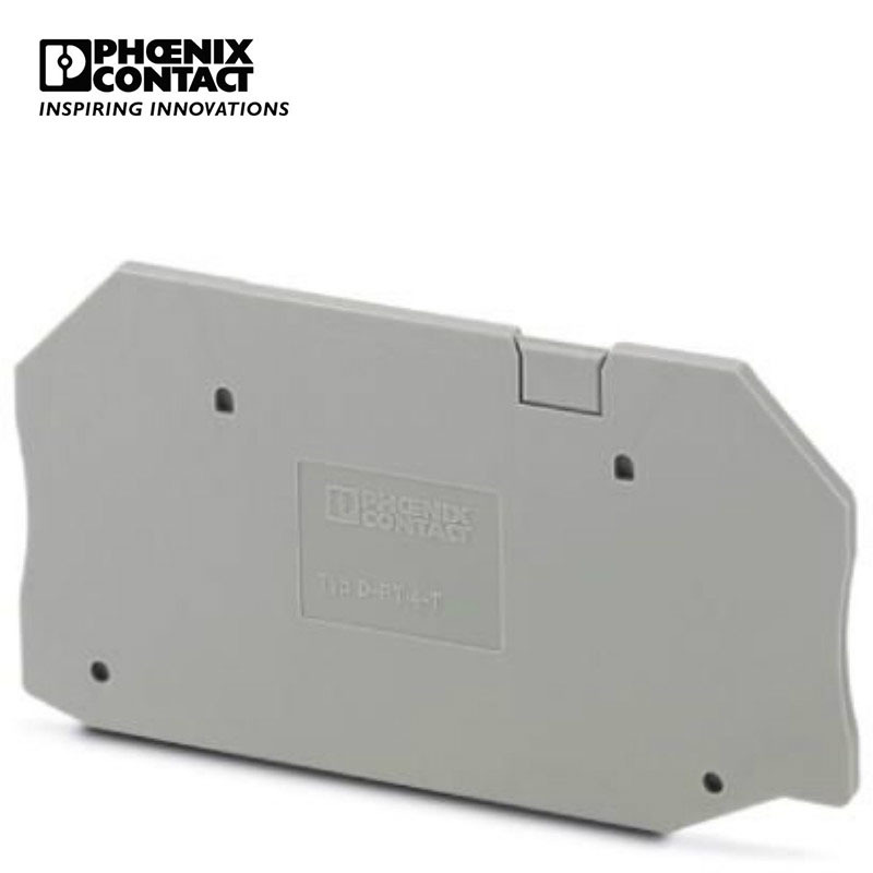 菲尼克斯 接线端子附件隔板端板盖板 D-RT 4-T-3000606