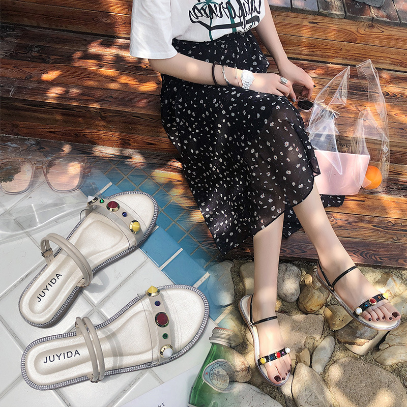 Chaussures été pour femme en Caoutchouc - Ref 3346283 Image 14