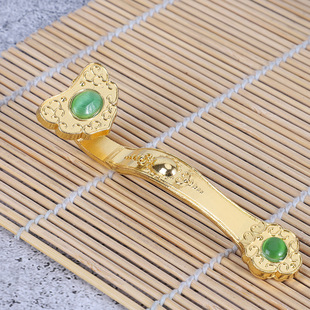 Factory Direct Supply Chinese Alloy Jade Ruyi Home Decoration Auspicious Ruyi Jewelry Decoration Gift