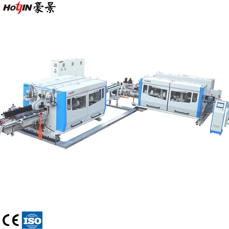 强化复合地板成型线设备  双端铣设备 纵向多片锯设备 半自动化