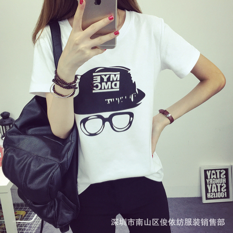 T shirt femme JUNYI TEXTILE VêTEMENTS en Coton - Ref 3314766 Image 172