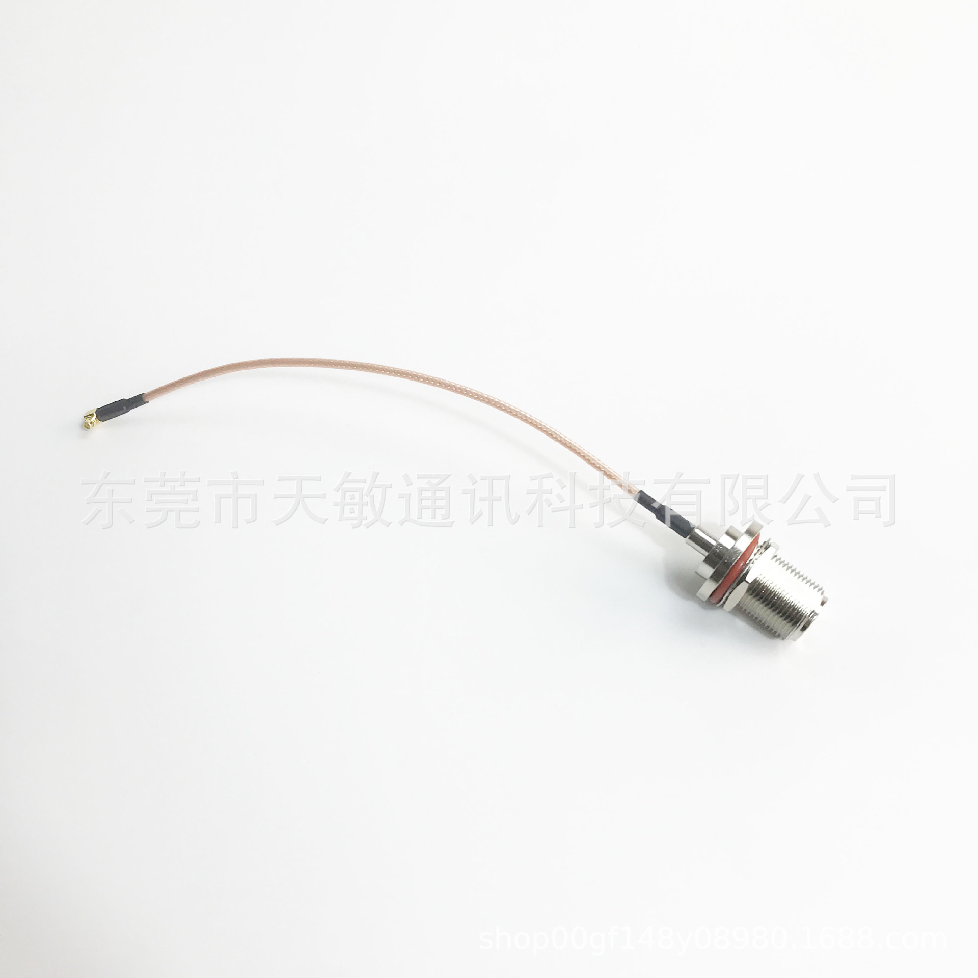 N型防水母头转MMCX延长线RG316跳线对讲机无线网桥馈线18.5cm