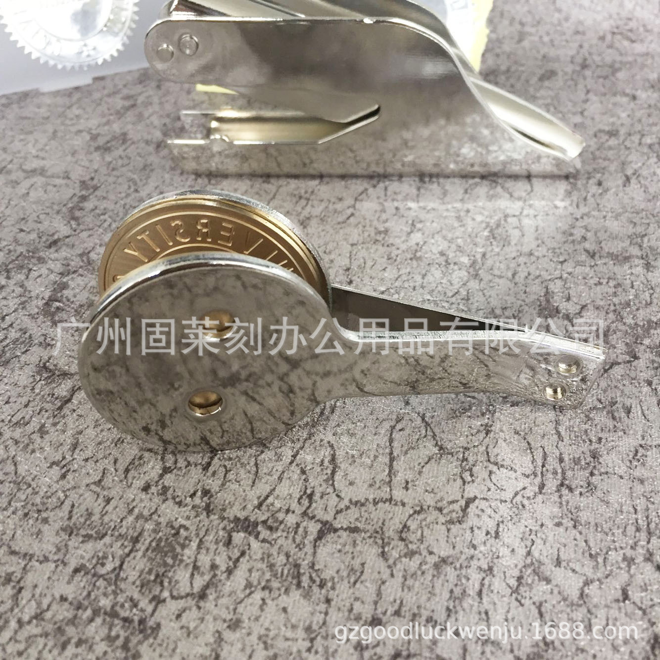 (2개) 핸들 스틸 인쇄 맞춤형 패턴 스틸 인쇄 데스크탑 인쇄 웨딩 로고 디자인 오목 및 볼록 스틸 인쇄 생산