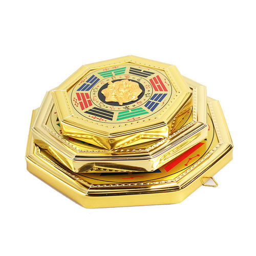 Phnom Penh Painted Tiger Head Bagua Mirror Animal Head Bagua Mirror