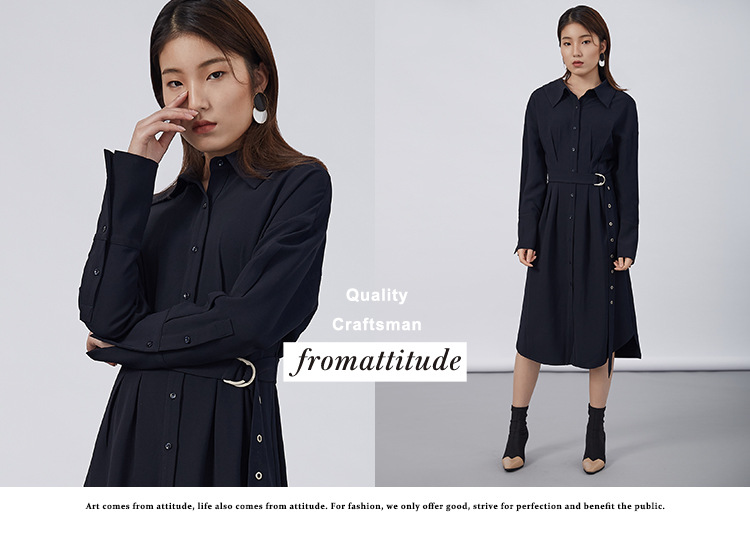 Robe femme FROM ATTITUDE en Fibre de polyester - Ref 3328450 Image 6