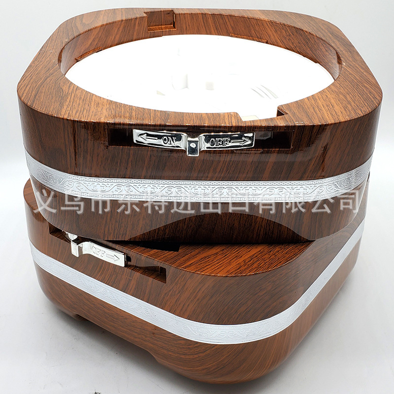 Factory direct sales lunch boxes, Japanese-style multi-layer combination lunch boxes, wood-grain lock-lock bento boxes, picnic lunch boxes detail image 9