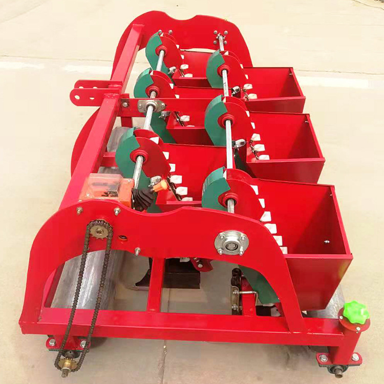 带镇压垄和覆土板的大蒜播种机电动单粒排种播蒜机多行种植机