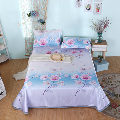 2019新款 冰丝席三件套 可水洗机洗冰丝凉席套件 一件代发