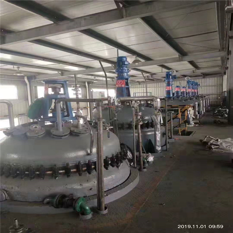 出售二手搪瓷反应釜 二手5吨 不锈钢反应釜 反应釜