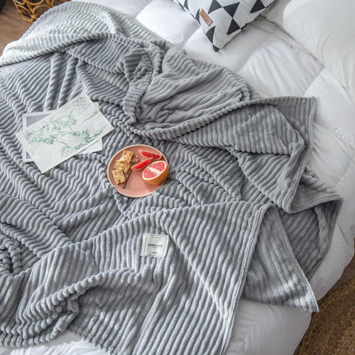 Nordic Internet celebrity solid color magic fleece blanket girl heart nap leisure blanket air-conditioning blanket cover blanket four seasons blanket gift blanket