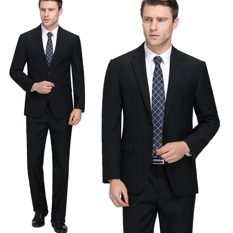 Men suit jacket 2019 new pattern spring and autumn Business Formal middle age man man 's suit spring clothes Set