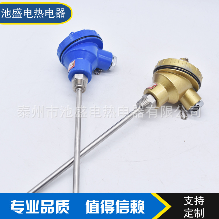 WRN-230型热电偶PT10铂热电阻WZP-230固定螺纹电热偶传感器