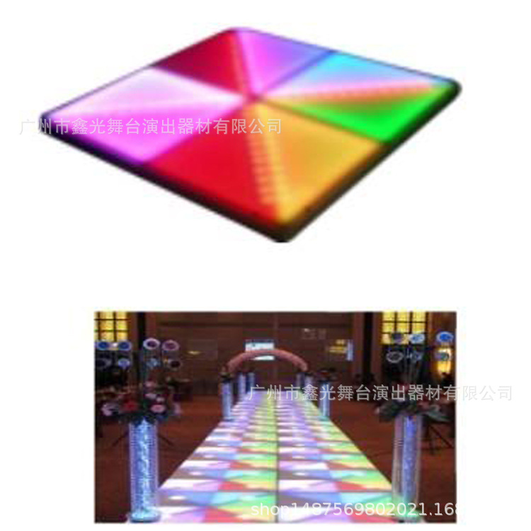 厂家供应 舞台地砖 婚庆LED视频地砖灯 感应地砖灯 数码跳舞地砖