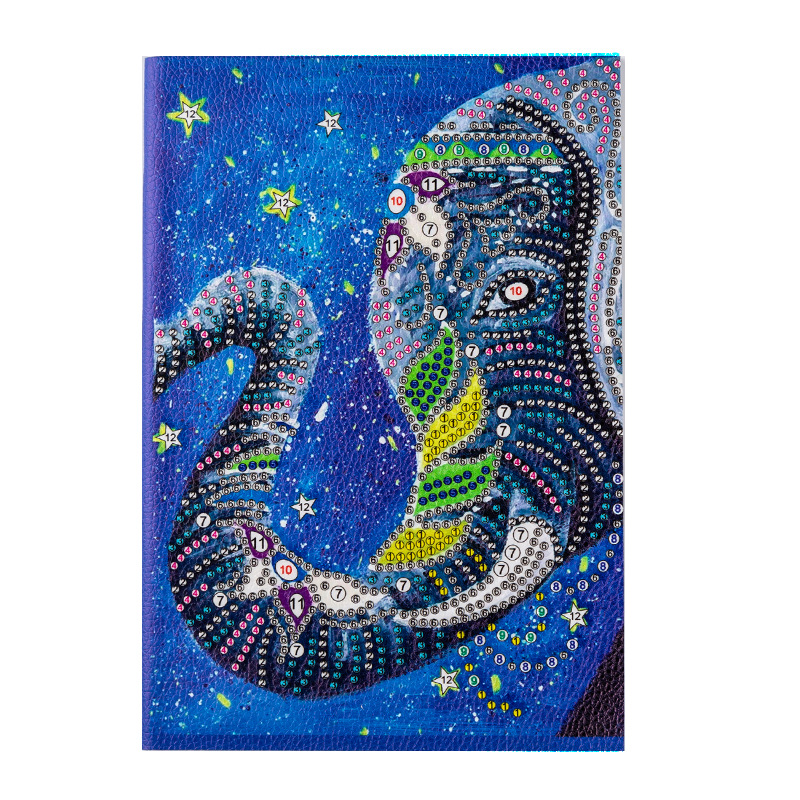 新款DIY创意异形钻石画笔记本手工材料包钻石画记事本