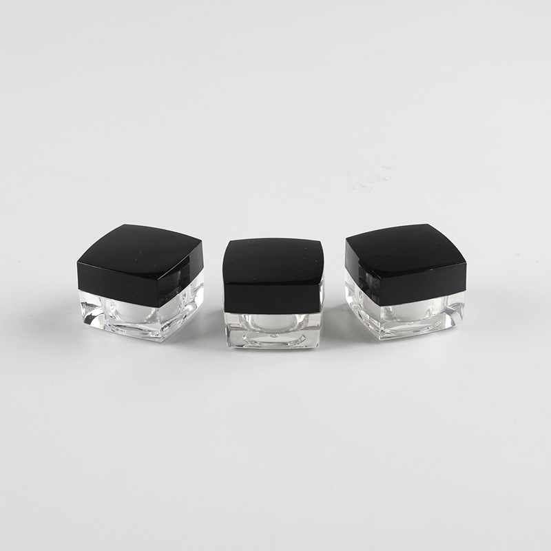 5G botella de crema cuadrada cosméticos acrílicos sub-caja de embalaje botella de crema facial caja de crema facial