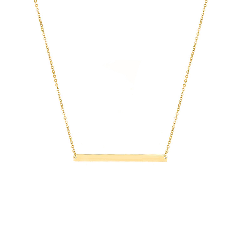 Stainless Steel 14K Gold Plated Fashion Plating Geometric Necklace display picture 7