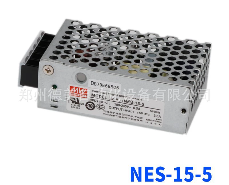 Замена серии RS Тайвань Mingwei NES-15-5 импульсный источник питания 15W/5V/3A однопутный выход