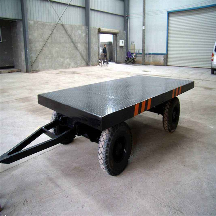 厂家 牵引平板拖车 煤矿用平板拖车 牵引式矿用平板拖车