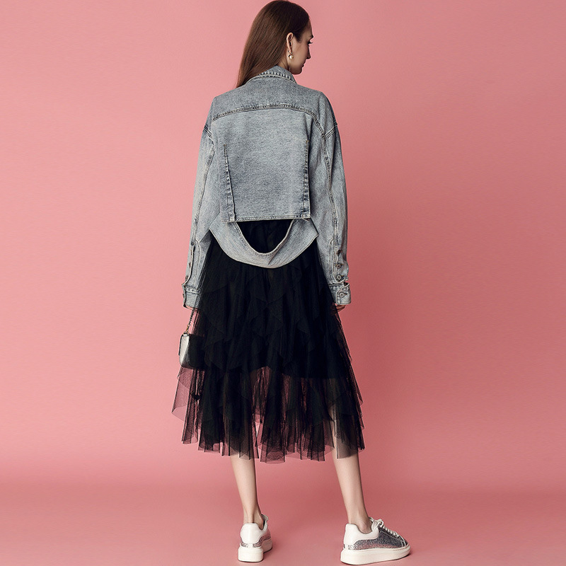 Costume femme en Denim mesh - Ref 3334686 Image 11