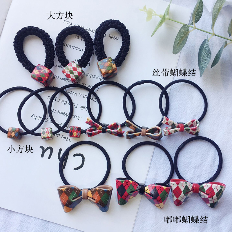 BQ1507 GrainDeBeaute饰品Aznavour阿兹娜韩国饰品 蝴蝶结边卡|ms