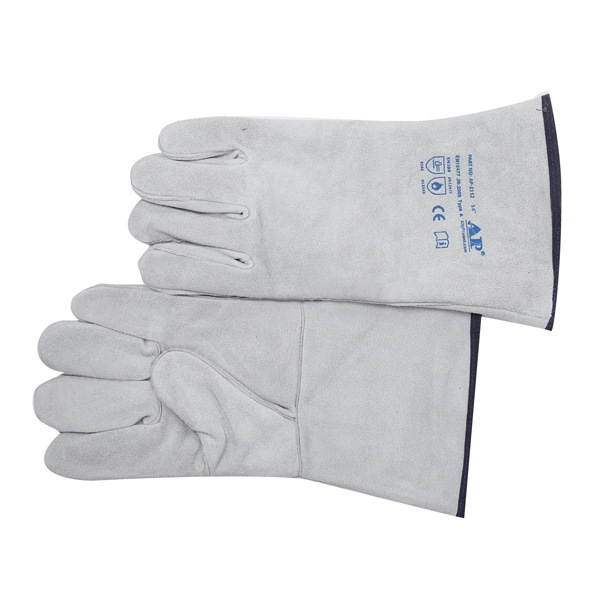 原色全皮烧焊手套AP/友盟2112L 35cm