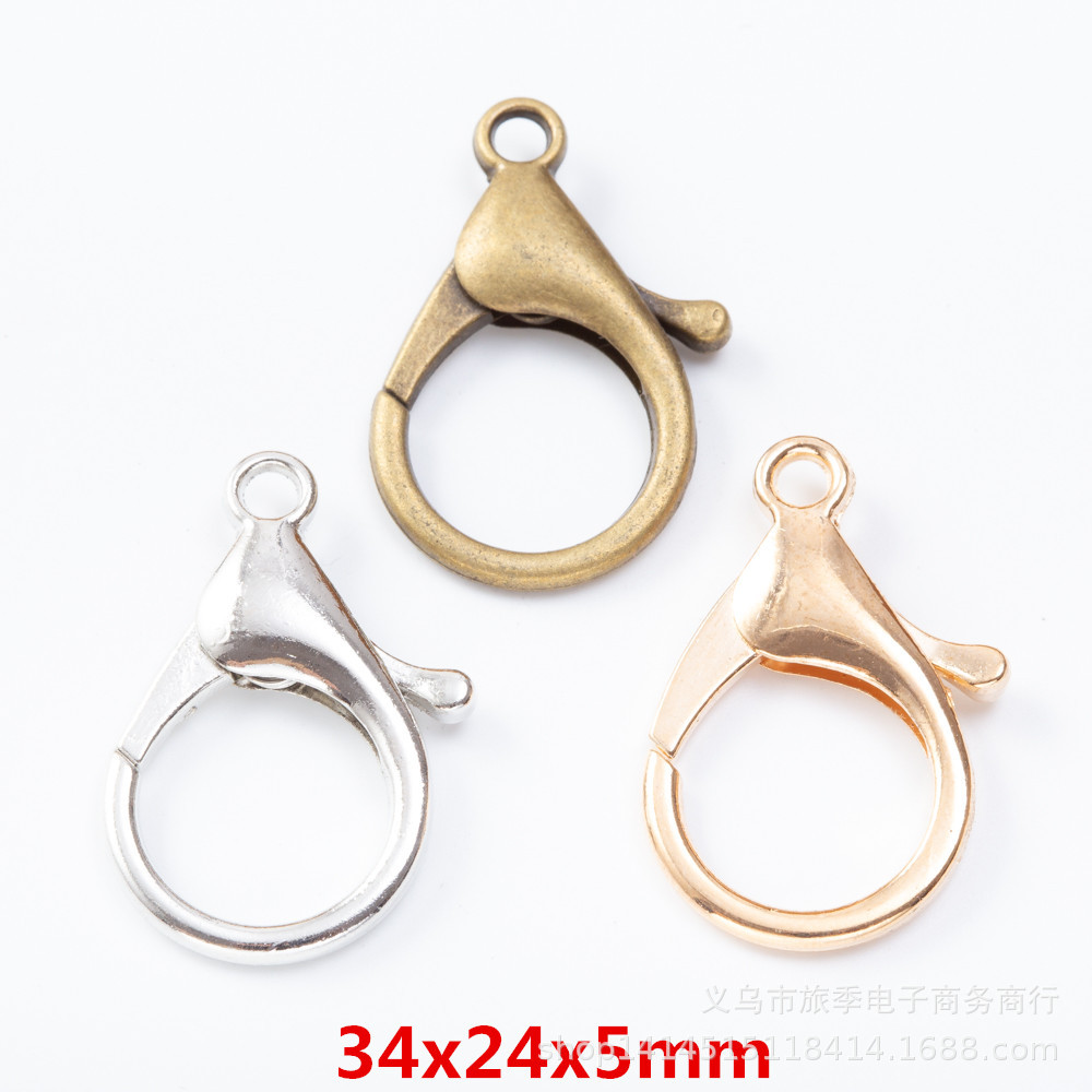 DIY复古合金饰品配件 吊坠 龙虾扣 挂件 zakka 批发 厂家直销7452