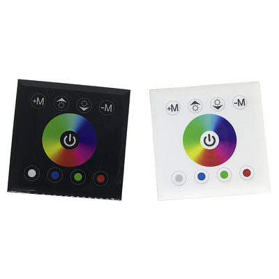 RGBW调光控制器 LED控制器 全彩触摸面板控制器|ms
