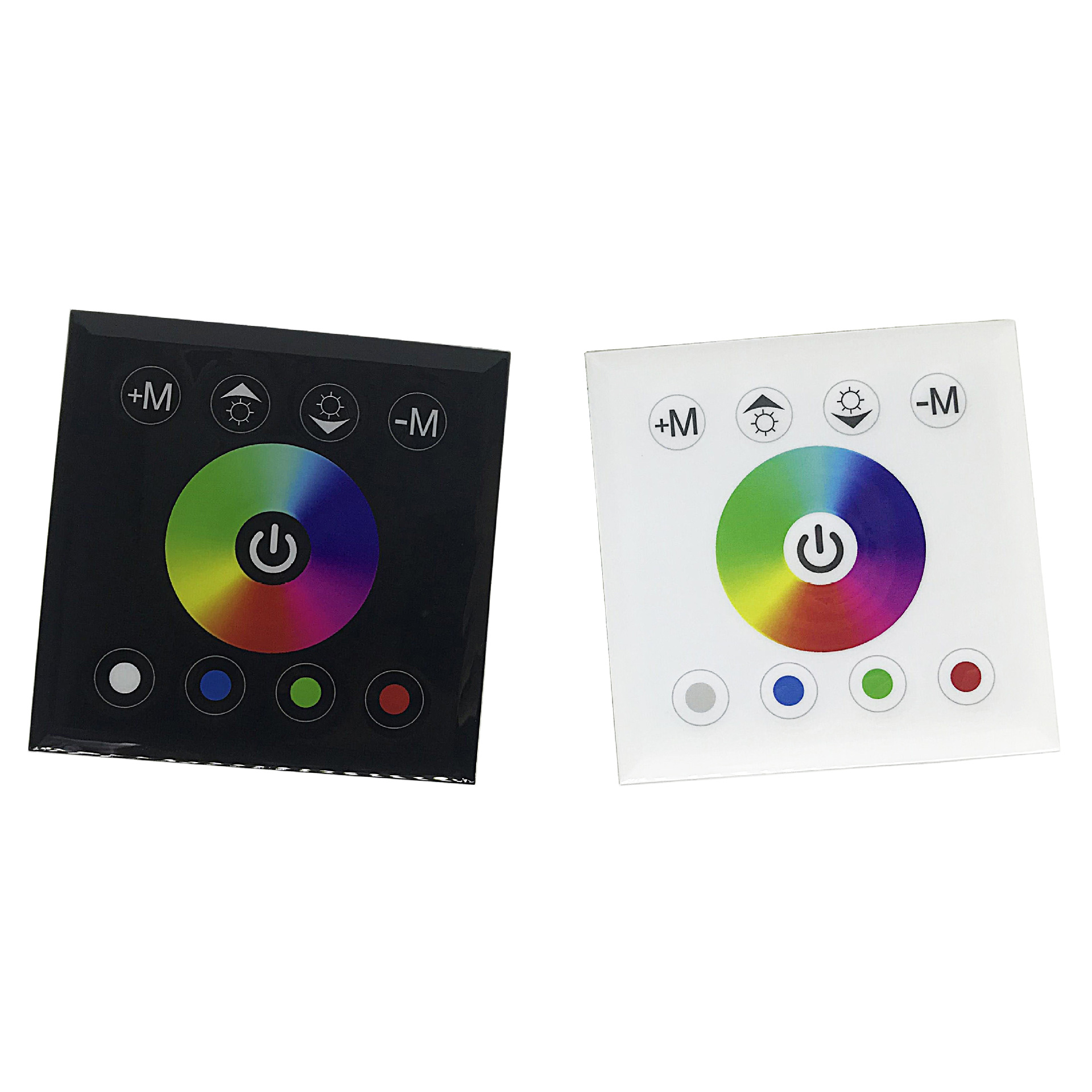 RGBW调光控制器 LED控制器 全彩触摸面板控制器|ms