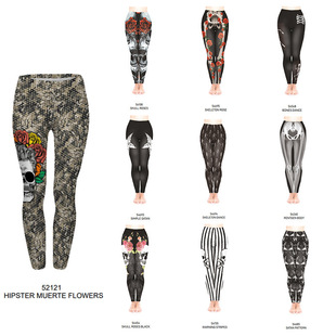 �������t�W��ӡ���ŷ�ѝ�����\�Ӵ�a���ѝŮleggings���Q 54454
