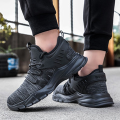 Jiefu's new cross-border labor protection shoes lightweight steel toe anti-smash and puncture-proof insulating safety shoes safety shoes