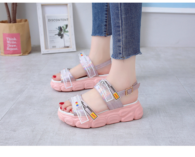 Chaussures été pour femme en Caoutchouc - Ref 3345926 Image 10