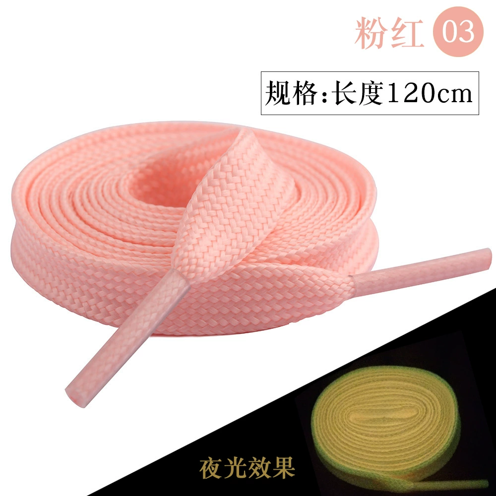 Glow-in-the-Dark Shoelaces, Fluorescent Trend, 50–120 cm, Multi-Color Fashion Laces