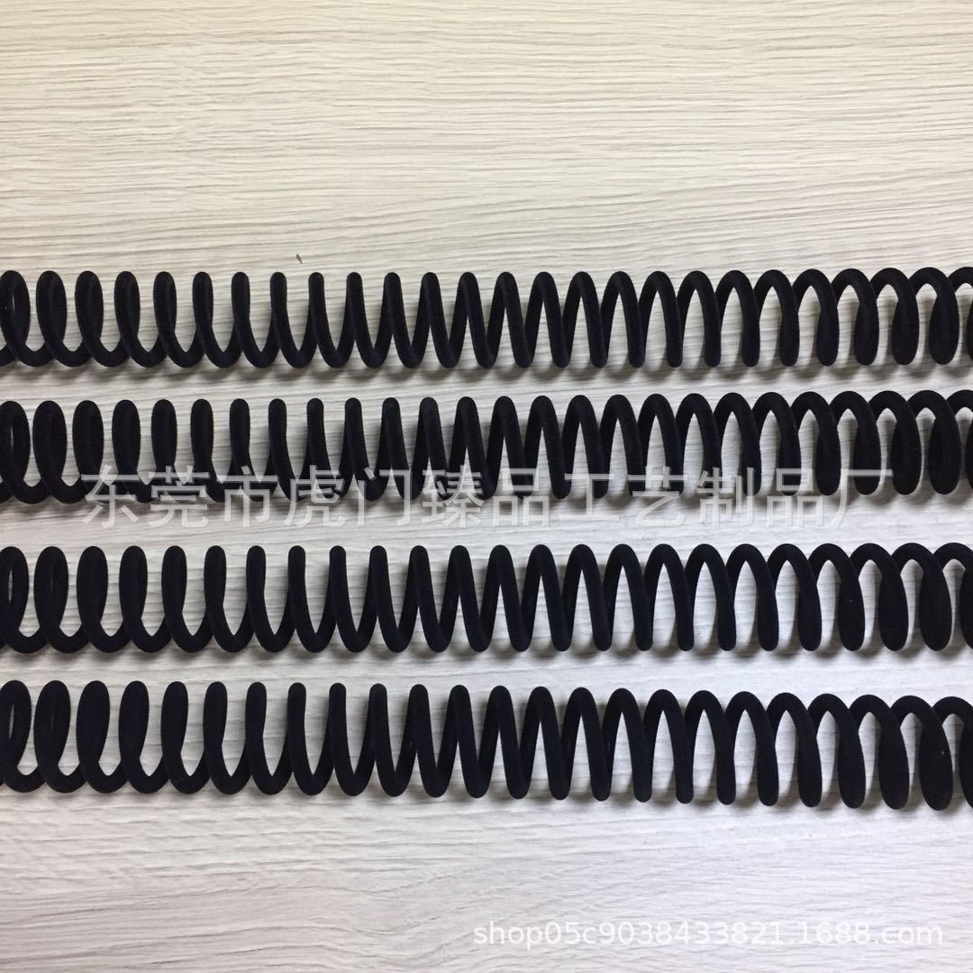 厂家直供弹簧 金属铰链 五金制品植绒和各种材质立体喷绒