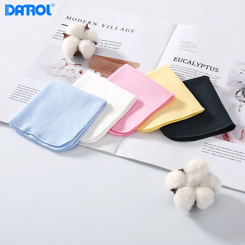 Baby cotton mouth towel, feeding towel, washable children's towel, solid color small square towel, cotton mouth towel