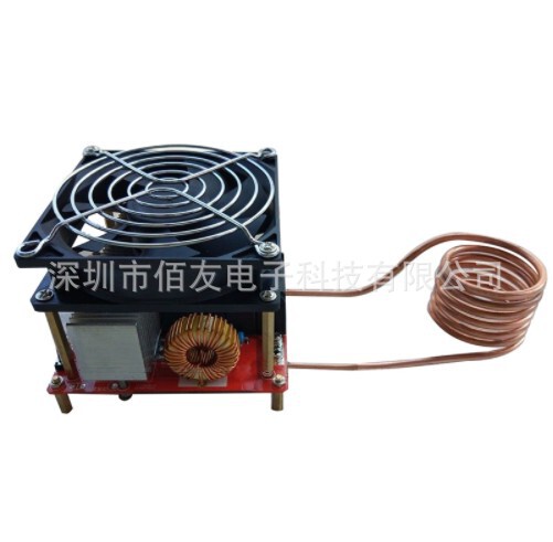 1000W ZVS induction heating plate kit heater copper tube