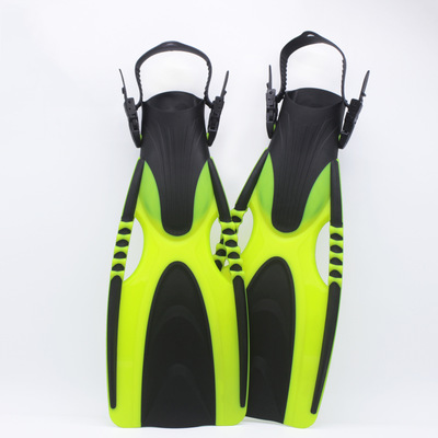 潜水脚蹼 成人 长脚蹼 浮潜用品 硅胶 脚蹼 潜水装备 游泳脚蹼|ru