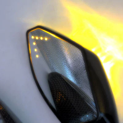 Car mirror light mirror CBR600 reversing mirror