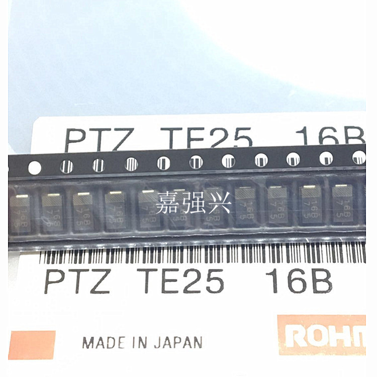 PTZ16B 16B贴片稳压二极管 1W 16V SMA A型塑封5.1B 9.1B DO-214