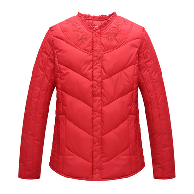 2019新款秋冬羽絨棉衣女短款長袖保暖內膽修身輕薄打底小棉襖韓版