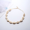 Fashionable accessory for leisure, short necklace handmade, chain, European style