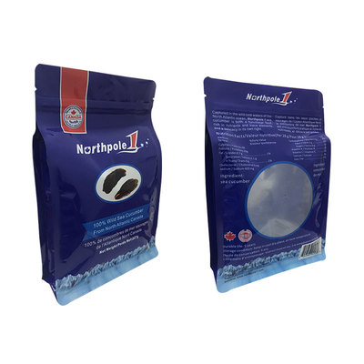 厂家定制拉链自立袋平口袋小批量定做牛皮纸袋订制食品包装袋纸盒|ru