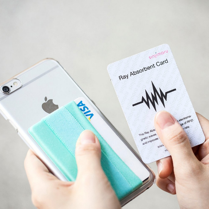 A batch of Lycra mobile phone stickers self-adhesive mobile phone card bag multi-functional mobile phone wallet factory outlet