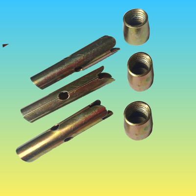 吊顶用镀彩锌组合拉爆头M8 非标盲孔拉爆 分体顶爆膨胀头膨胀螺母|ms