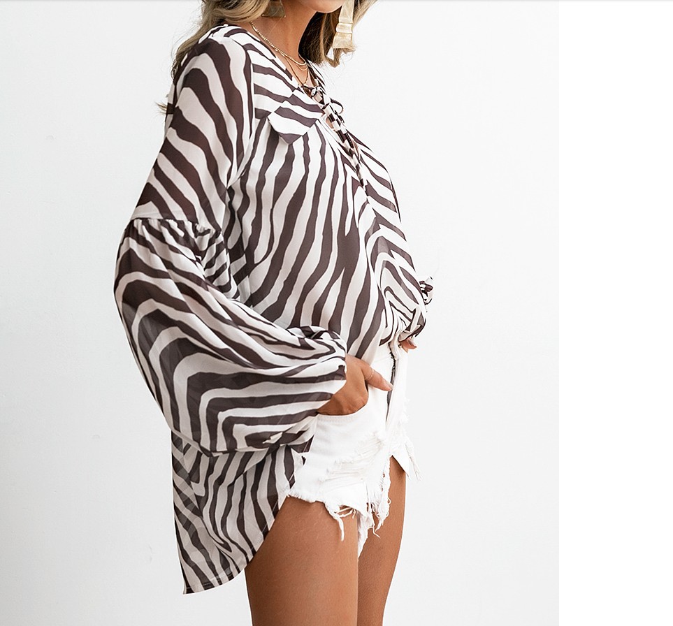 Zebra Print Shirt