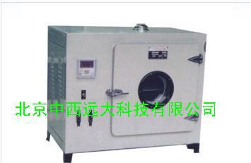 电热鼓风干燥箱不锈钢（450X350X450mm) 型号:HX101-1