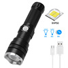 new pattern XHP50 Zoom Flashlight USB charge Flashlight Manufactor wholesale