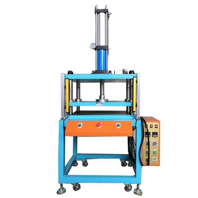 Poster Three panels Hot Press small-scale Pneumatic pressure boost Paper hot press Gas-liquid supercharger Pneumatic press