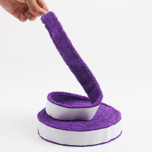 Large plate towel glue 5m thickened badminton towel hand glue super fiber large roll tennis racket sweat-absorbent tape anti-slip handle glue