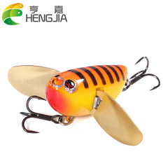 HENG JIA cross-border lure artificial bee bait wholesale 6cm/12.5g insect bait hard bait direct sale
